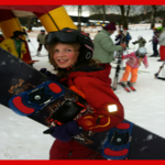 Freude im Schnee